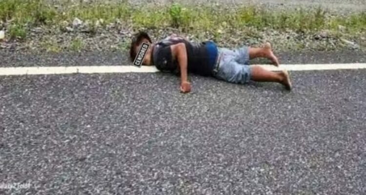 Salah satu bocah yang menjadi korban saat KKB menyerang Pos keamanan di Intan Jaya, Papua Tengah. Foto: Satgas Damai Cartenz