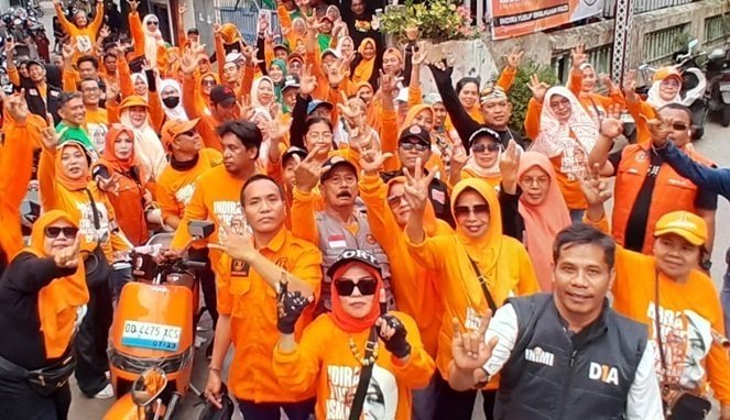 Pendukung INIMI dan DIA Bersatu, Kampanyekan Pemimpin Visioner untuk Makassar dan Sulsel