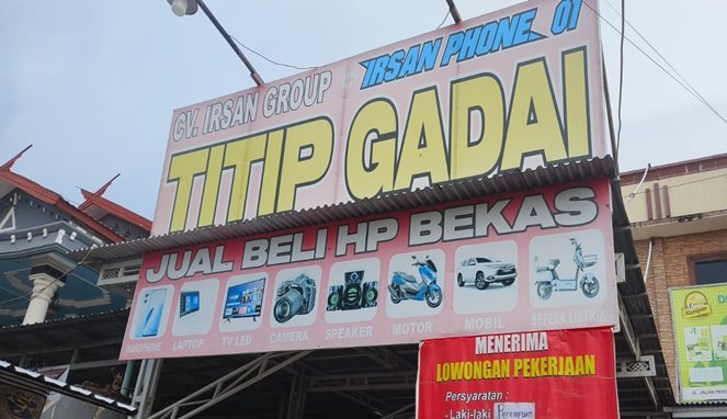 CV. Irsan Phone Tak Terdaftar di OSS, Dugaan Gadai Ilegal Meningkat