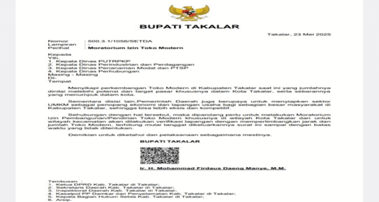 Dua Toko Modern Bodong di Takalar Dibiarkan Berdiri, Satpol PP Cuek?