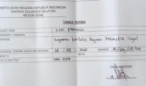 Buka-bukaan LSM Perkasa Dugaan Oknum Lindungi Kosmetik Haram