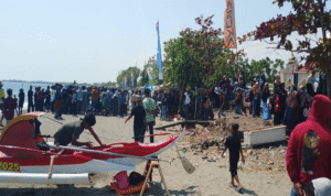 Katinting Race Panaskan Pantai Tope Jawa, HUT TNI AL ke-80 Jadi Pesta Laut