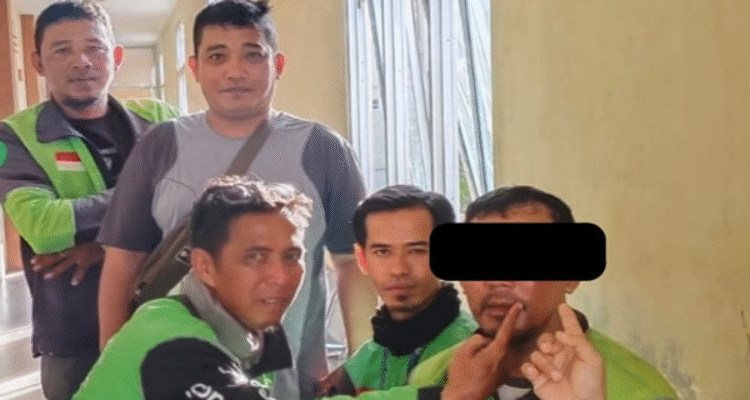 Oknum TNI Diduga Main Tangan, Driver Ojol Jadi Korban – Massa Mengamuk
