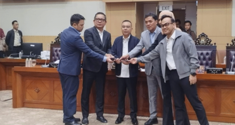 Rapat Komisi III DPR Sahkan Rusdi Masse Jadi Wakil Ketua