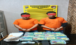 Sabu Jaringan Internasional Masuk Sumut, Polisi Tangkap Dua Nelayan