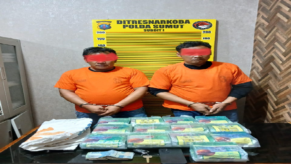 Sabu Jaringan Internasional Masuk Sumut, Polisi Tangkap Dua Nelayan
