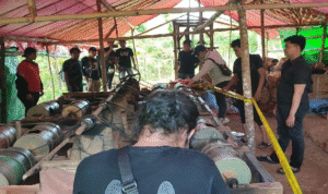 ambang Emas Ilegal di Gowa Disikat Polisi, Alat dan Tenda Ditelantarkan
