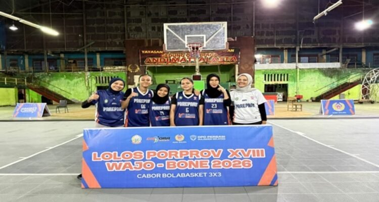 Basket Parepare Cetak Sejarah, Tiga Tim Sekaligus Lolos ke Porprov 2026