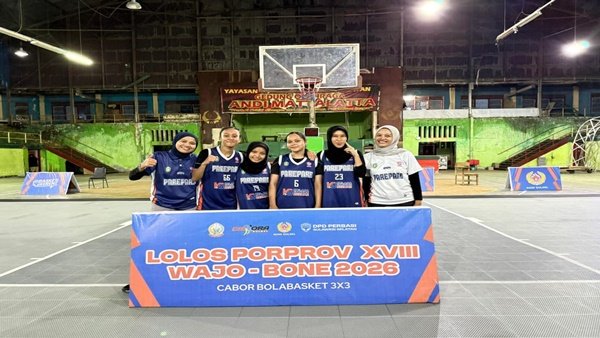Basket Parepare Cetak Sejarah, Tiga Tim Sekaligus Lolos ke Porprov 2026