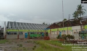 Rehabilitasi Sekolah Dasar Inpres (SDI) Sugitangnga Proyek Bernilai Ratusan Juta, Kualitas Ala Kadarnya, Pengawas Tidur?