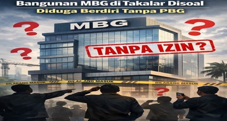 Sorotan Tajam ke Bangunan MBG, Pemda Takalar Diduga Tutup Mata