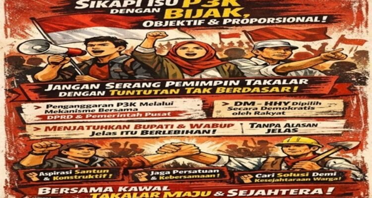 Pemuda Takalar Ajak Kawal Isu P3K Secara Objektif dan Konstruktif