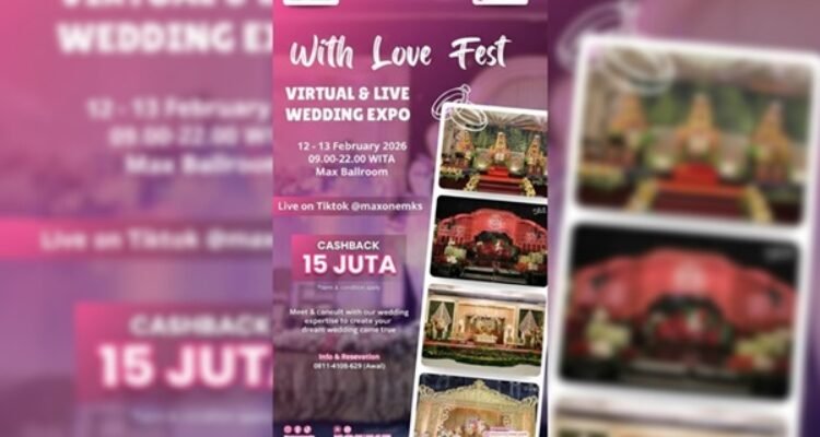 Bukan Event Biasa, MaxOne Makassar Hidupkan Ballroom Jadi Negeri Cinta