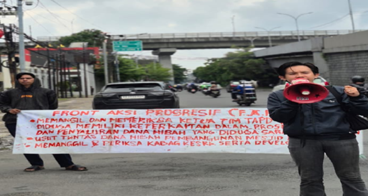 Diduga Ada Kejanggalan Dana Hibah Masjid Takalar, Massa Tantang Kejati Periksa Ketua TAPD