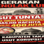 Dana Hibah Masjid Rachita Rp 400 Juta Dipertanyakan, Gerakan Menolak Lupa Minta Aparat Bertindak