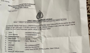 Laporan polisi Tambang Haram Dilindungi? Jurnalis Justru Diancam Dibunuh