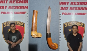 Tak Berkutik Diancam Badik, Korban Diperas di SPBU Sidrap