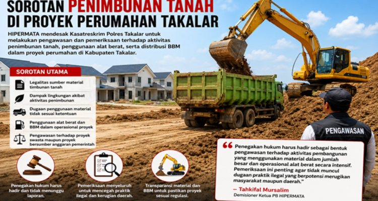 Polisi Jangan Tidur, Aktivitas Timbunan Tanah di Takalar Kian Ramai