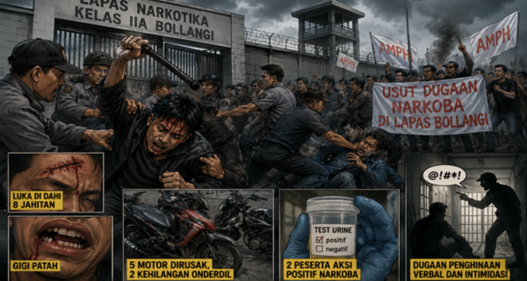 Aktivis Ngaku Dihajar Brutal Saat Demo Lapas Bollangi, Isu Narkoba Malah Disebut Dikaburkan