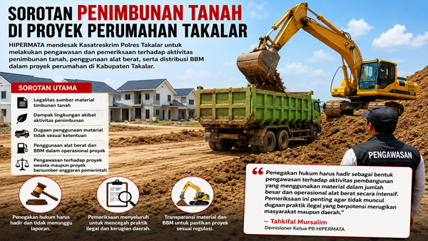 Polisi Jangan Tidur, Aktivitas Timbunan Tanah di Takalar Kian Ramai