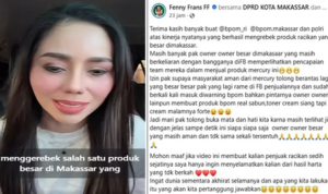 Heboh Status Fenny Frans soal Merkuri, Warganet Balik Kuliti Jejak Lamanya