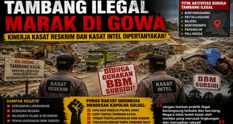 Tambang Ilegal dan BBM Subsidi Diduga Bermain, Aparat Diminta Bertindak Tegas