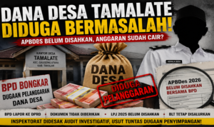 LSM Pemantik Seret Dugaan Pelanggaran Dana Desa Tamalate ke DPRD Takalar