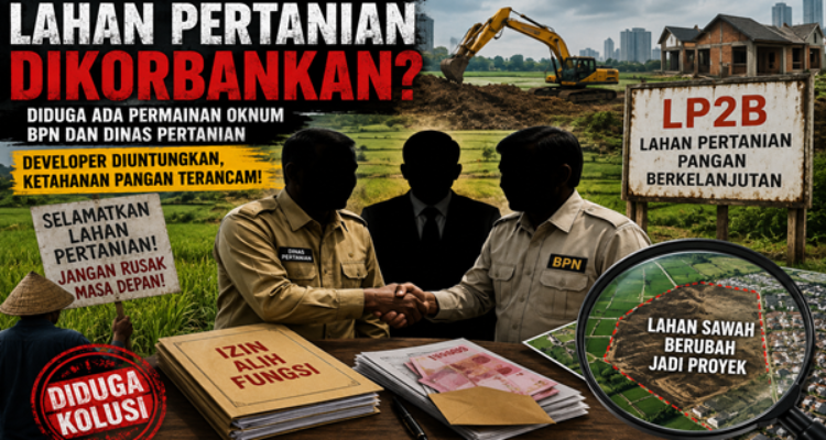 Lahan Pertanian Diduga Dijarah Developer, PRI Minta Kementan Turun Tangan