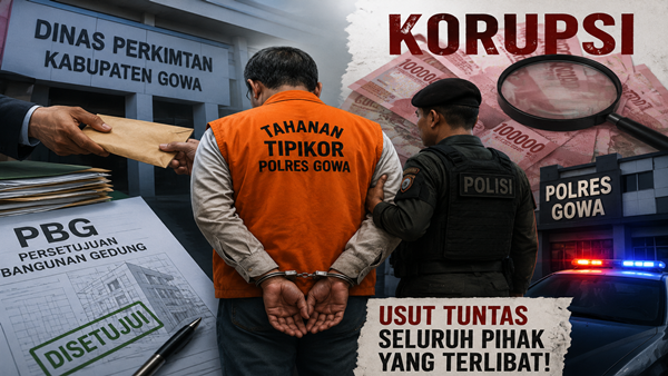 Kadis Perkimtan Gowa Ditahan, Nama Orang Kepercayaan Mulai Mencuat