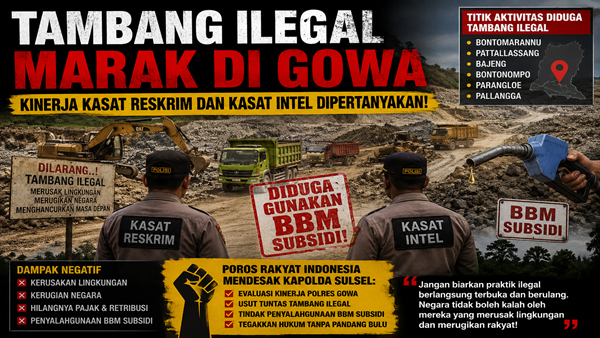 Tambang Ilegal dan BBM Subsidi Diduga Bermain, Aparat Diminta Bertindak Tegas