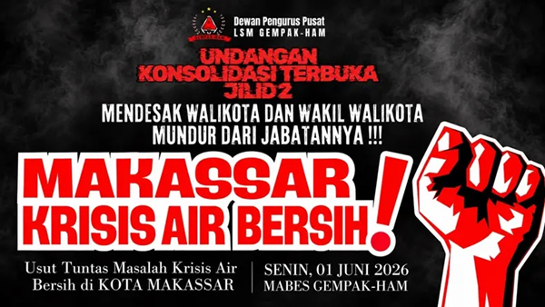 Makassar Darurat Air Bersih, Tuntutan Pertanggungjawaban Goyang Kursi Wali Kota
