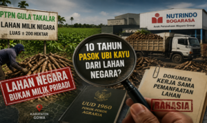 10 Tahun Sedot Hasil Lahan Negara, Pasokan Ubi Kayu ke Anak Usaha Mayora Akhirnya Disorot