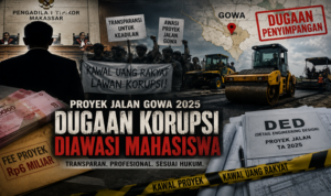 Aliansi Mahasiswa Bongkar Dokumen DED, Proyek Jalan Gowa Disorot