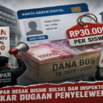 Heboh Dugaan Kartu Absen Digital Rp30 Ribu per Siswa, LEMPAR Desak Inspektorat Turun Tangan