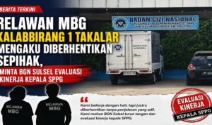 Kisruh MBG Takalar, Relawan Sebut Pemberhentian Sarat Kejanggalan dan Diskriminasi