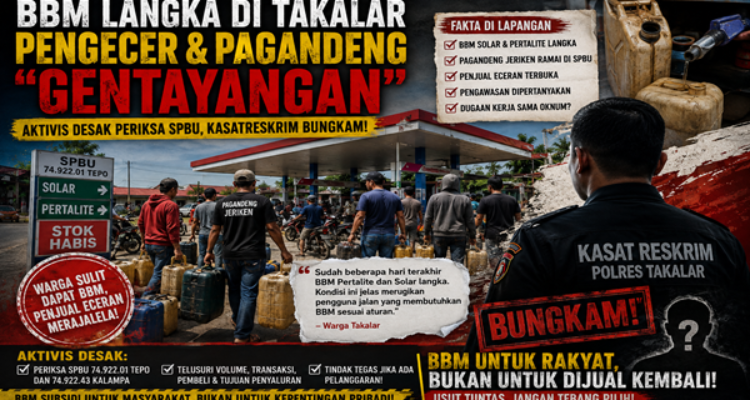 Pagandeng dan Pengecer Disorot, Aktivis Takalar Desak Audit Penyaluran BBM di SPBU