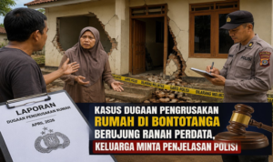 Kasus Pengrusakan Rumah Bontotanga Dipersoalkan, FPK Soroti Kinerja Penyelidikan Polisi