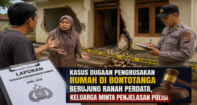 Kasus Pengrusakan Rumah Bontotanga Dipersoalkan, FPK Soroti Kinerja Penyelidikan Polisi