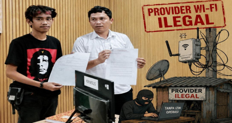 Wi-Fi Diduga Ilegal Masih Beroperasi, KMPI Tagih Ketegasan APH