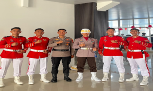 Merah Putih Berkibar di Lapangan Pemuda, Polres Bulukumba Peringati HUT RI