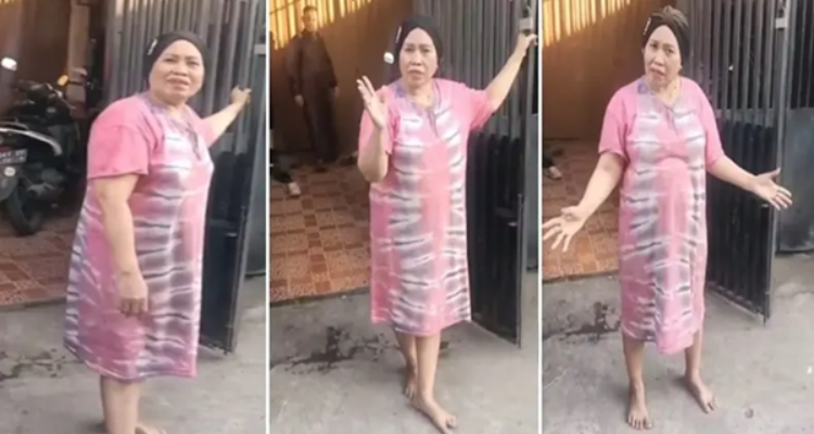 Bu Haji Keluhkan Sampah Tak Diangkut, Video Perdebatan dengan Ketua RT Viral di Media Sosial