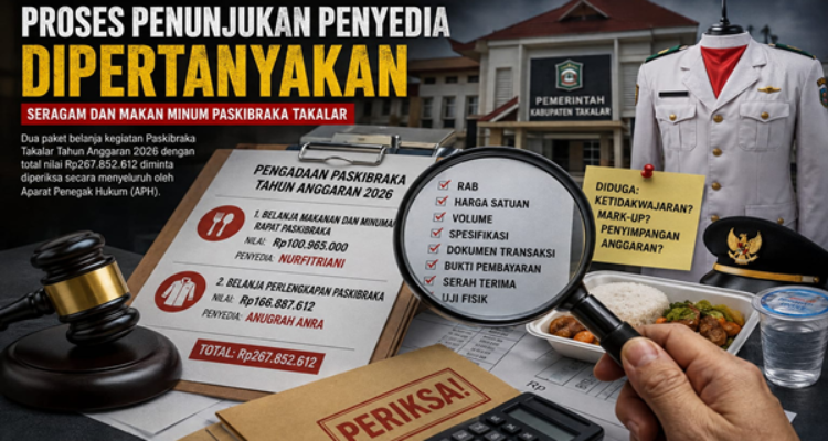 Penyedia Paskibraka Takalar Dipertanyakan, Rp267 Juta Belanja Diminta Dibongkar
