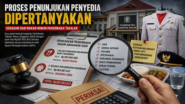 Penyedia Paskibraka Takalar Dipertanyakan, Rp267 Juta Belanja Diminta Dibongkar