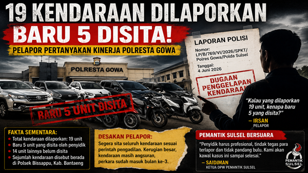 Kasus Dugaan Penggelapan Makin Disorot, Pelapor Desak 14 Kendaraan Segera Diamankan
