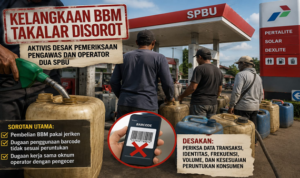 BBM Langka, Dugaan Permainan Barcode di Dua SPBU Takalar Mencuat