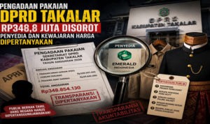 Belanja Pakaian DPRD Takalar Rp348,8 Juta Disorot Tajam, Sekwan Diminta Diperiksa