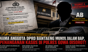 Kasus Kendaraan Bergulir, Muncul Pertanyaan Besar soal Pemeriksaan di Polresta Gowa