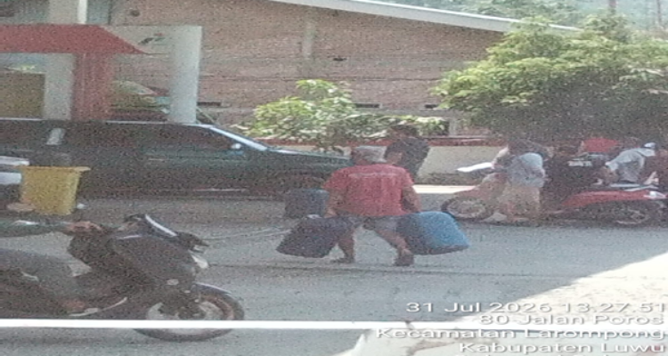 Antrean Jeriken dan Mobil Modifikasi Hebohkan SPBU Larompong, Dugaan Mafia Solar Kembali Muncul