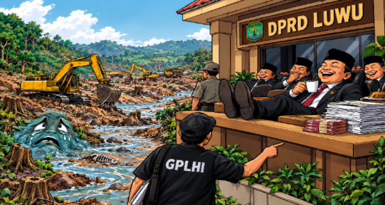 Sungai Suso Disorot, DPRD Luwu Jangan “Sontoloyo” Mengawasi PETI