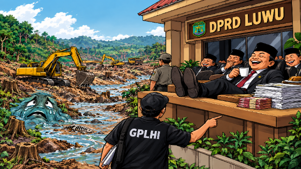 Sungai Suso Disorot, DPRD Luwu Jangan “Sontoloyo” Mengawasi PETI